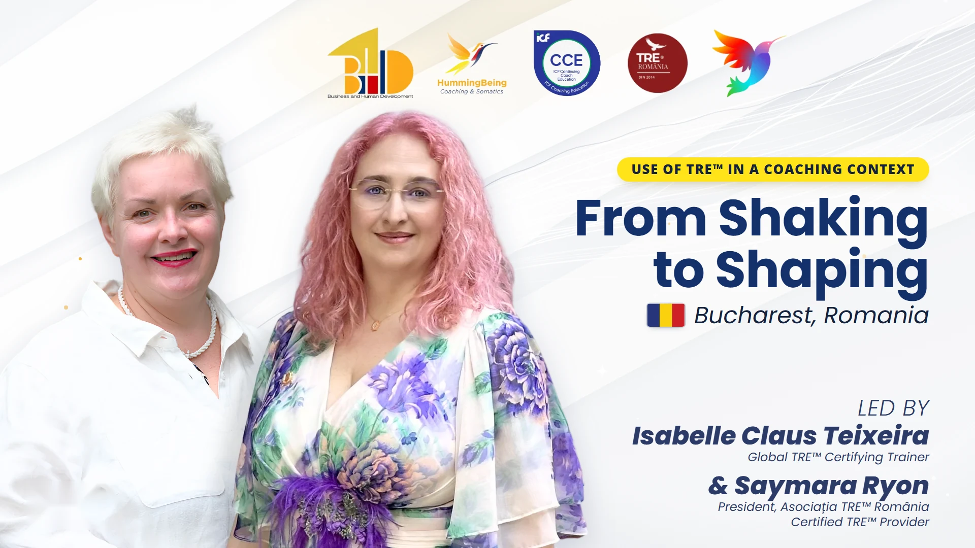 From Shaking to Shaping — Bucharest